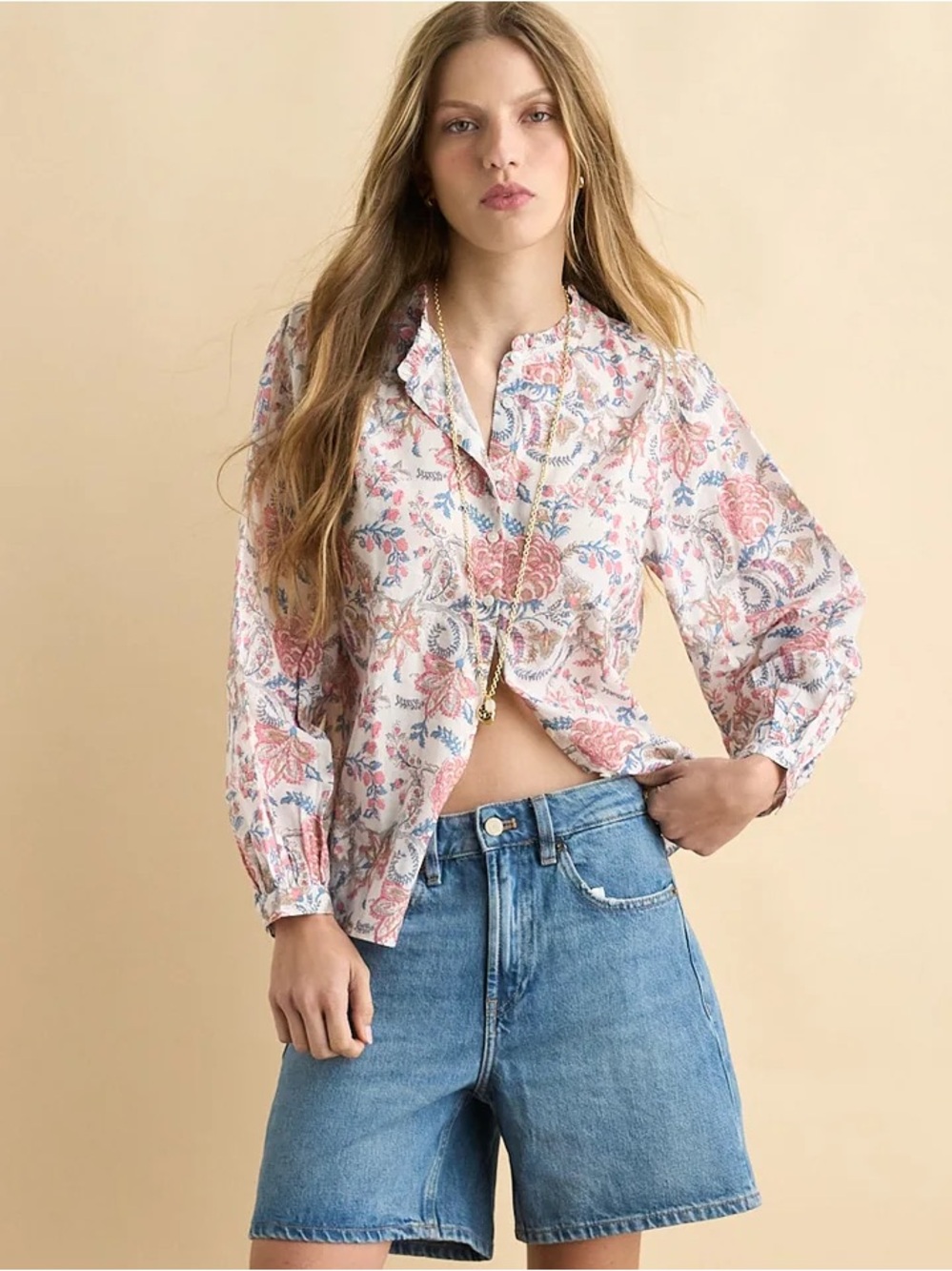 Sonmer Valentina Blouse Pink Light - Picture 4 of 4